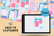 Canva Daily Planner Template, a Design Template by TemplateCastleStore (Thumbnail 6 of 6)