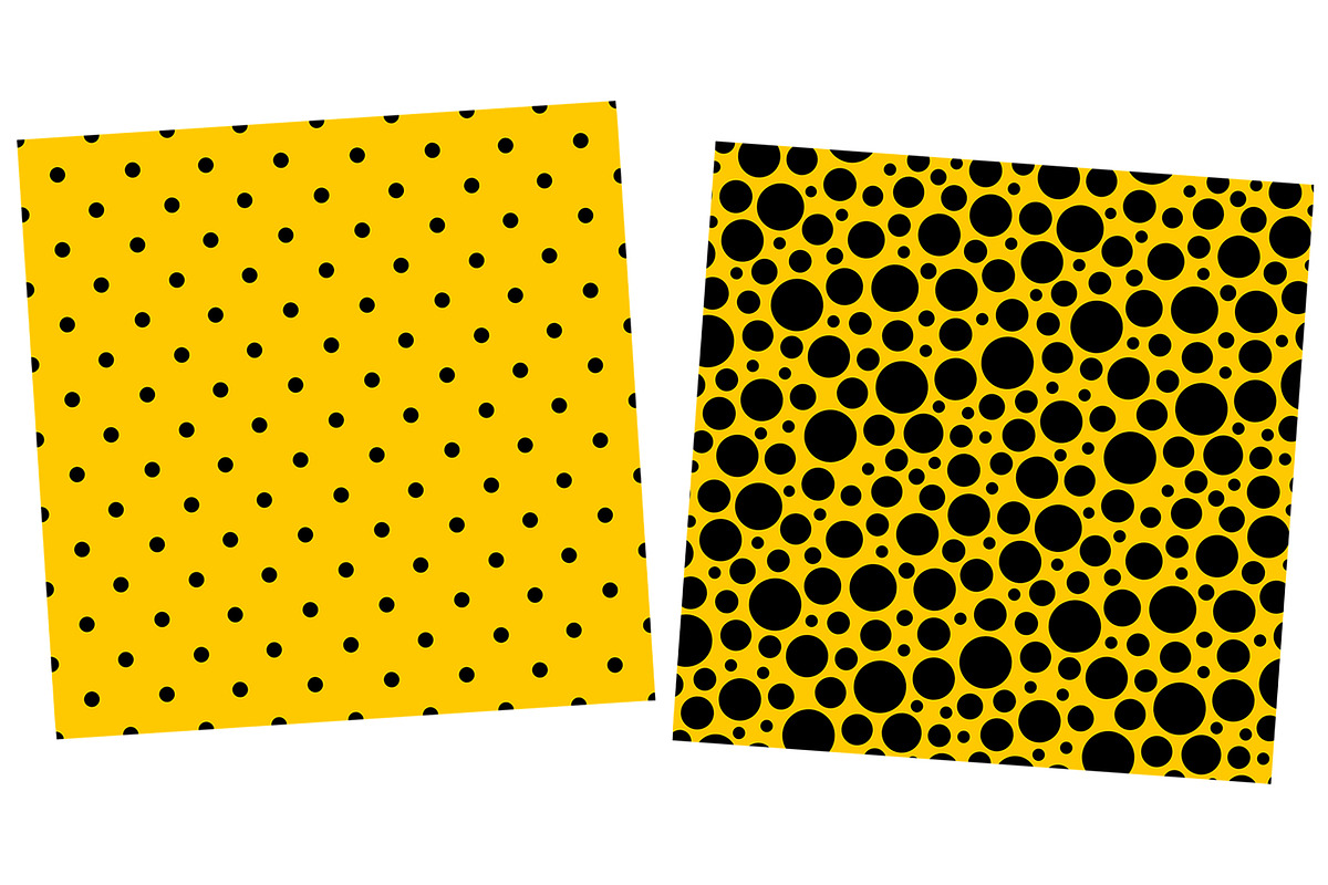 Abstract yellow seamless patterns, a Pattern Graphic by IrinaShishkova (Photo 4 of 8)