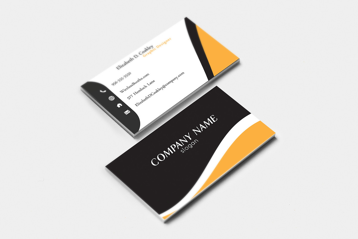 Orange Brand Identity, a Product Mockup by Laurentiu Cotet (Photo 2 of 2)