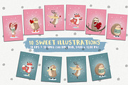 La-La-Love. Romantic collection, an Animal Illustration by Good Genie (Thumbnail 4 of 5)