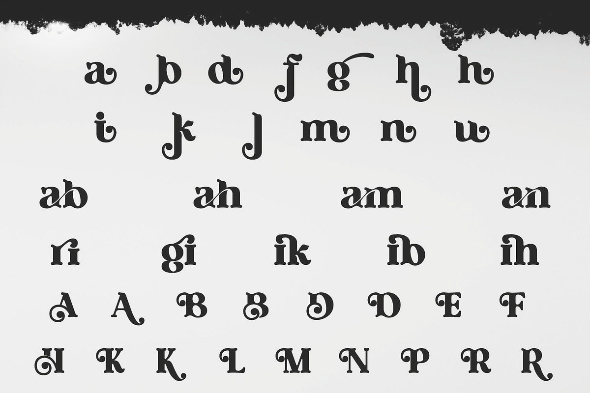 Higamlo | Modern Serif Typeface, a Serif Font by MchCrafter (Photo 8 of 9)