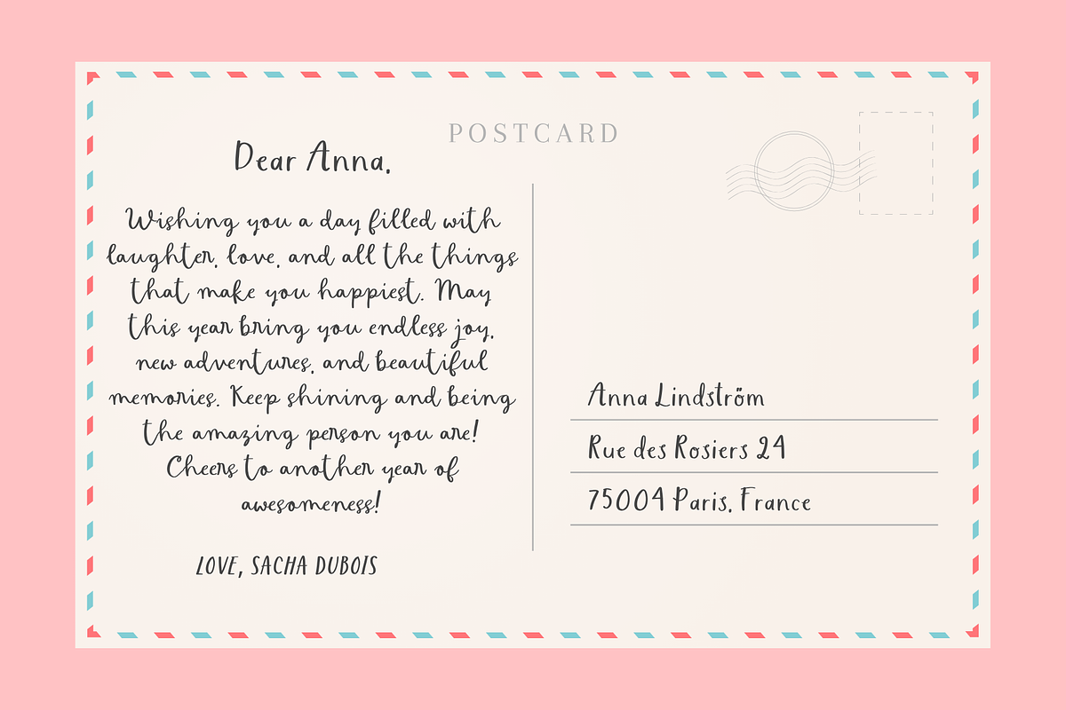 Boulangerie Colette and Friends, a Handwritten Font by Sofia Skoog (Photo 9 of 14)