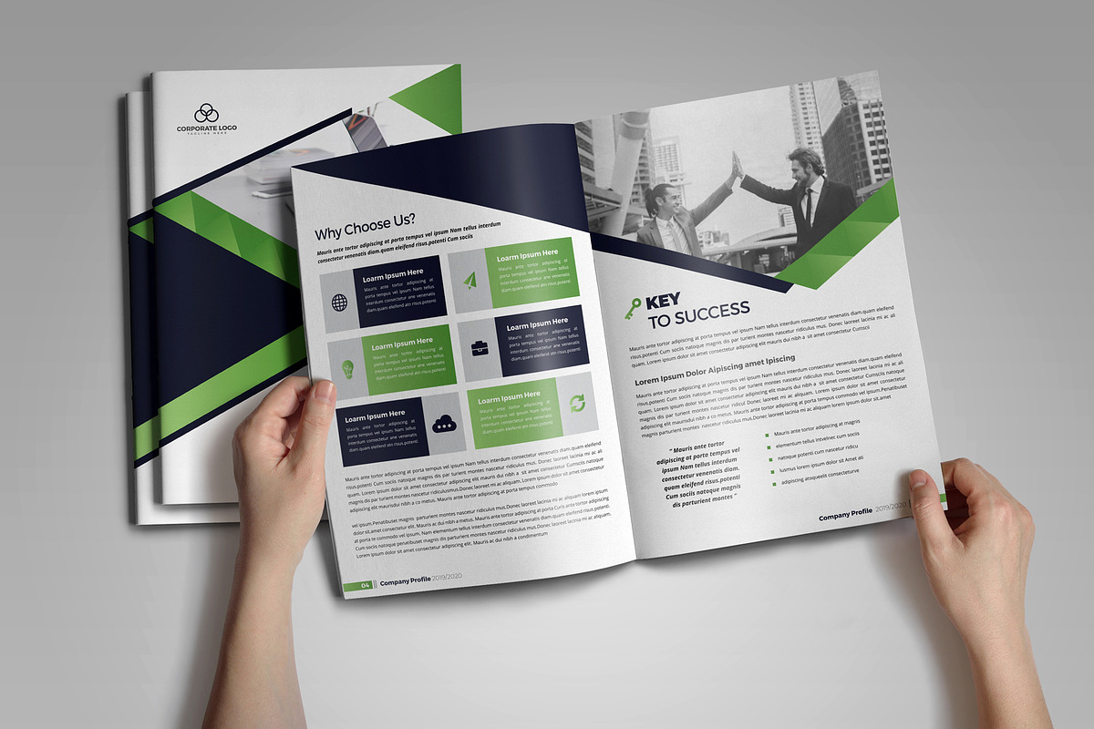 Company Profile Template V4, a Brochure Template by JanySultana (Photo 13 of 14)