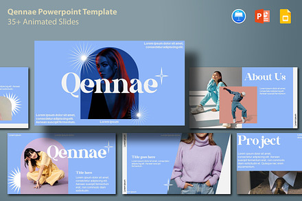 QENNAE Powerpoint Template