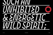 Cumbre | Slanted Wavy Display Font, a Sans Serif Font by Antipixel Type Studio (Thumbnail 6 of 16)