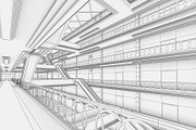 Shopping Mall interior, an Architecture 3D Model by 3DNUTS (Thumbnail 14 of 15)