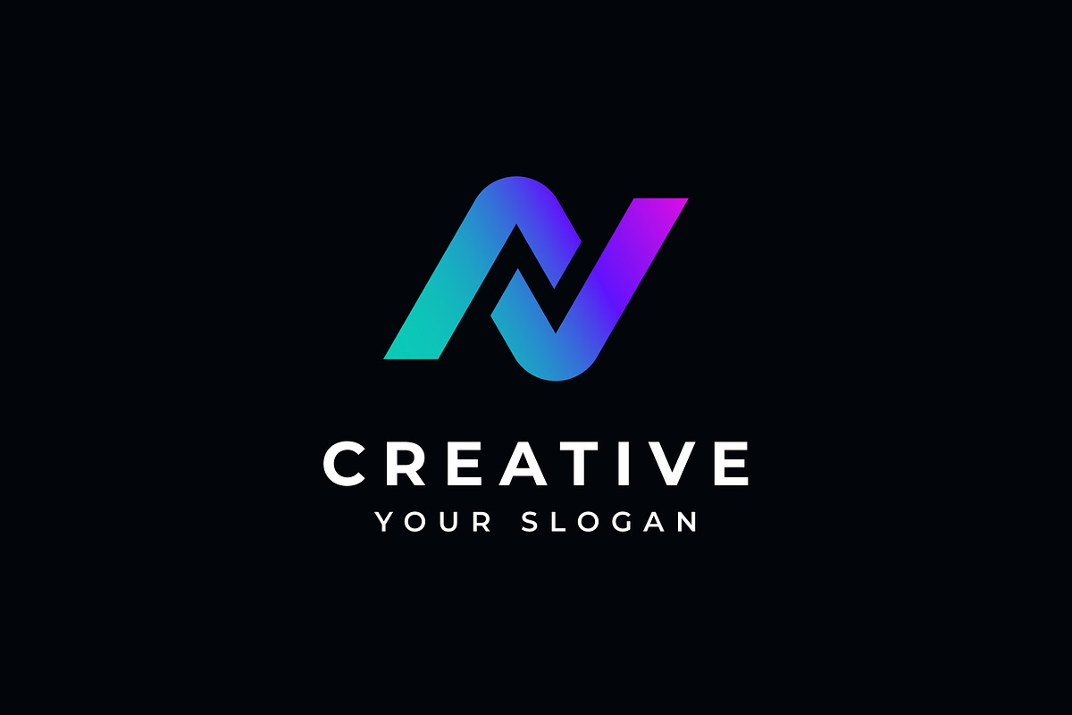 Creative Letter N Logo, a Branding & Logo Template by brandphant