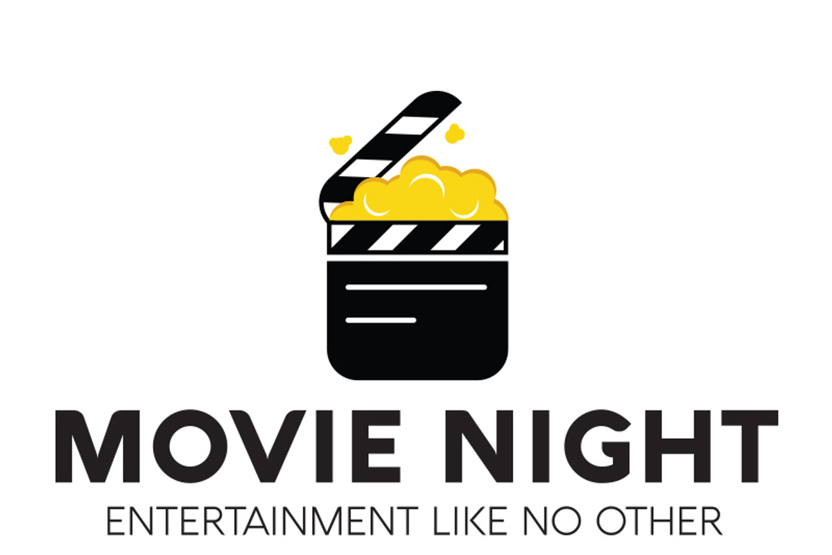Movie Night Logo Template, a Branding & Logo Template by Zlaws (Photo 2 of 3)
