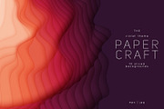 Paper Craft 10 Violet Backgrounds, a Texture Graphic by GarryKillian (Thumbnail 1 of 11)