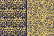 Set of 10 seampless pattern Baroque, a Pattern Graphic by NataLito (Thumbnail 4 of 6)
