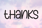 Cute Pinky | Script Font, a Script Font by Scratchones (Thumbnail 8 of 8)