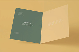Brochure Mockup, an Advertising Mockup by skybluecreative