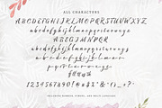 Michelle Brush Script, a Script Font by Littlehand (Thumbnail 8 of 8)