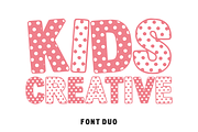 Cute Dot – Polka Dot Display Font, a Sans Serif Font by KiddoGlyphs Studio (Thumbnail 2 of 6)