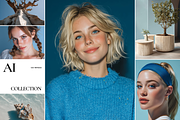 126 Blue Fashion Stock Images, a Beauty & Fashion Photo by Welovegraphics (Thumbnail 4 of 10)
