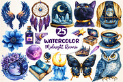 Midnight Reverie Clipart PNG, an Illustration by Dream Creation (Thumbnail 1 of 5)
