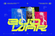 NCL RABEGS - Cyberpunk Font, a Sans Serif Font by Enxyclo Studio (Thumbnail 5 of 12)