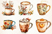Fall Coffee Sublimation Bundle PNG, an Illustration by Libby Wishes (Thumbnail 3 of 6)