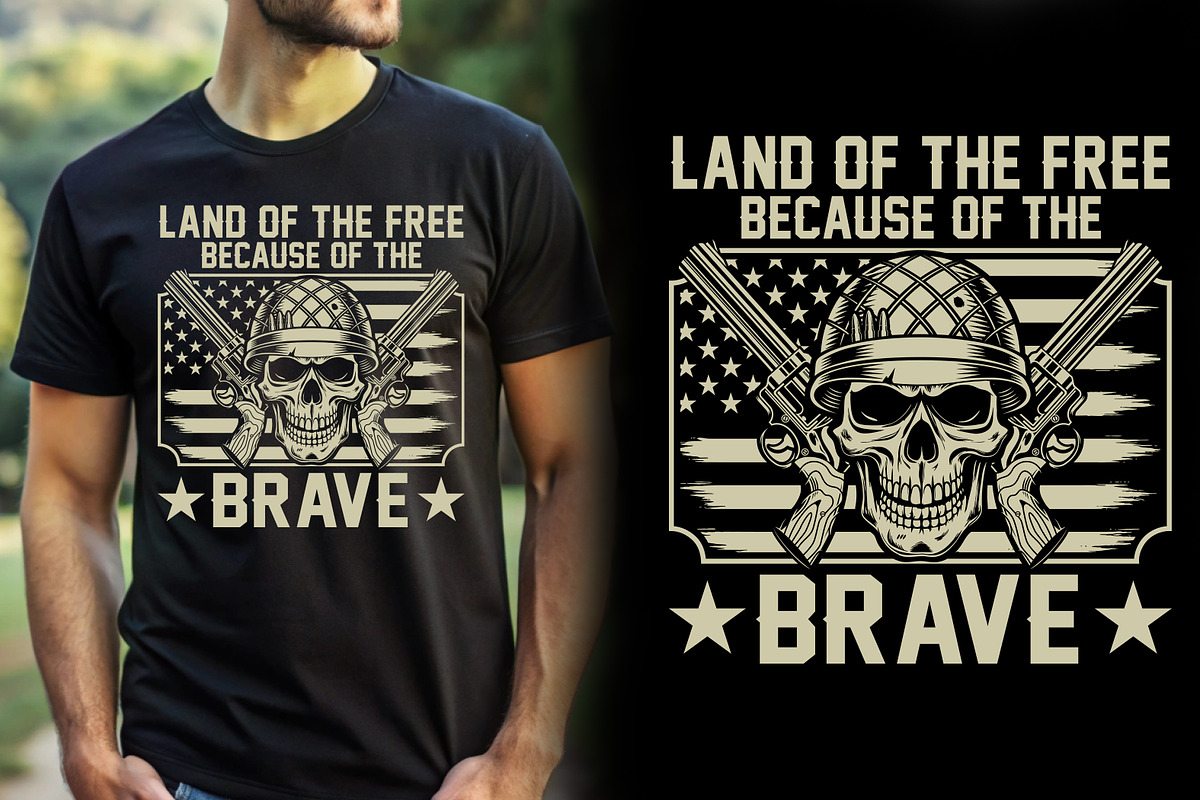 Veteran T-shirt Design, a Graphic by Crafts Bundle (Photo 1 of 2)