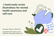Self-care Website Illustrations, a Healthcare Illustration by Somewhat Brilliant (Thumbnail 2 of 4)