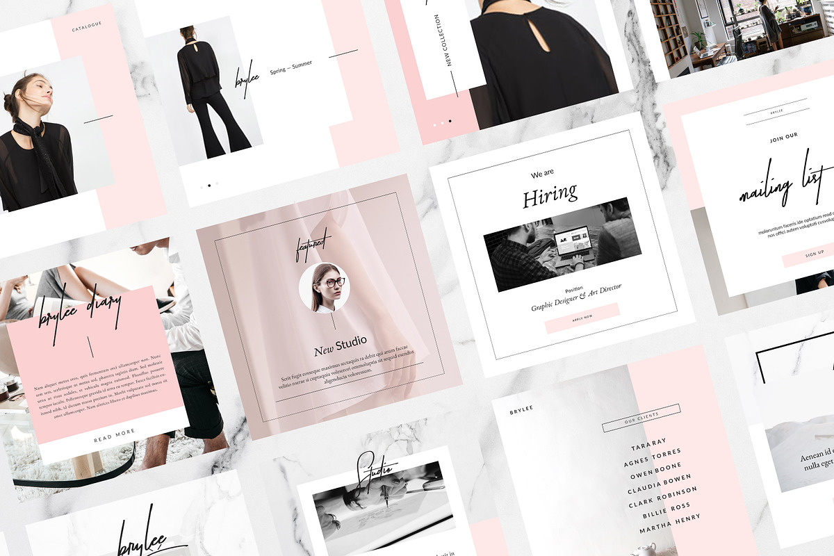 Brylee Social Media Pack, a Social Media Template by Loc Tropis (Photo 2 of 7)