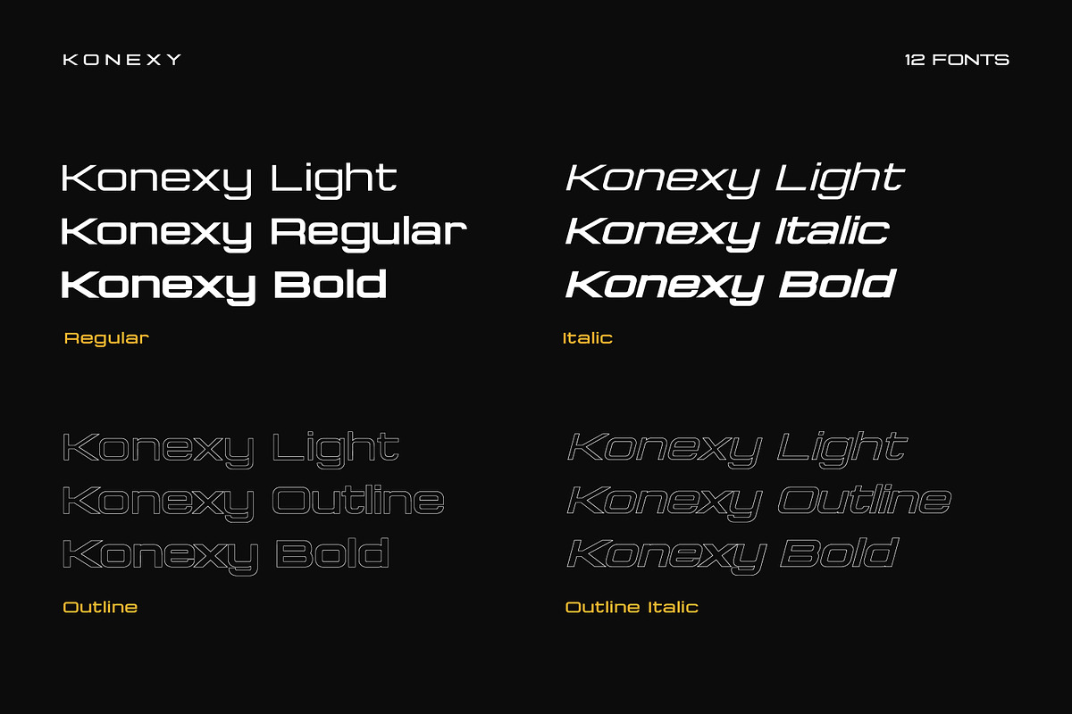 Konexy - Modern Expanded Sans, a Sans Serif Font by Variatype (Photo 2 of 11)