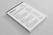 Resume Template, a Resume Template by DesignDevisers (Thumbnail 6 of 12)