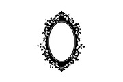 Vintage Ornate Oval Frame Bundle, an Illustration by jahid234 (Thumbnail 23 of 31)