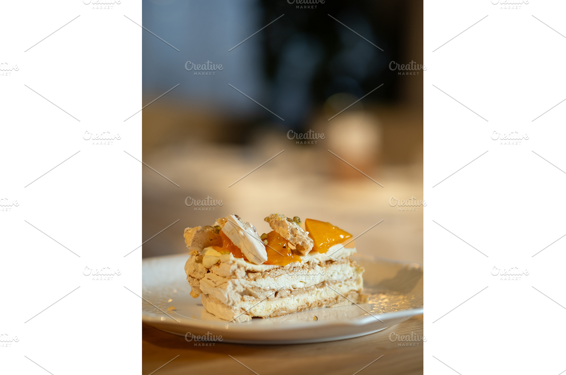 Cake with cream-cheese and, a Food & Drink Photo by Fascinadora