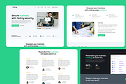 Techty: IT & Software Figma Template, an UI Kit Template by FinestDevs (Thumbnail 5 of 8)