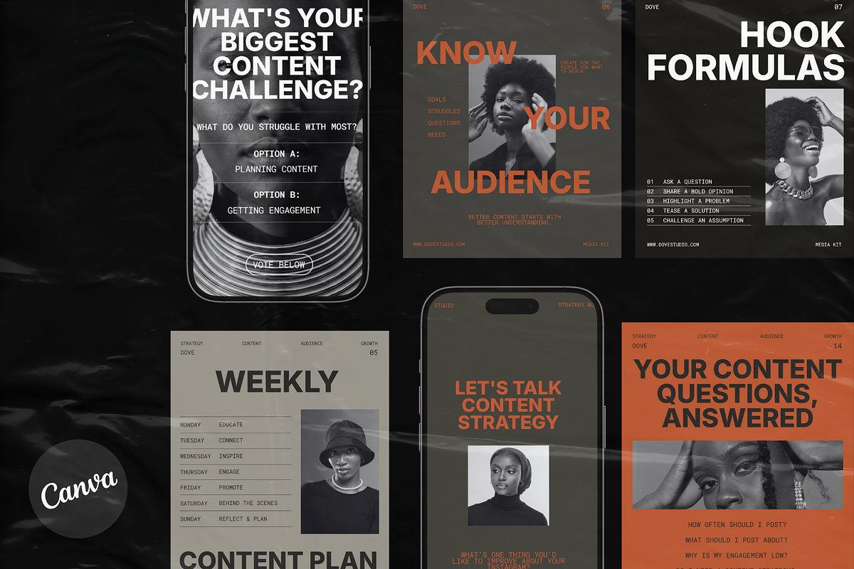 Dove|Social Media Kit, a Social Media Template by adoestudio (Photo 2 of 8)