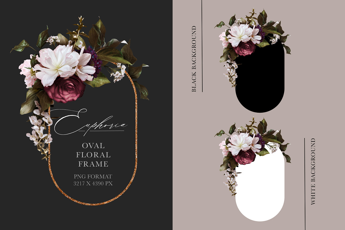 Euphoria Floral Clip Art & Patterns, an Object Graphic by Eclectic Anthology (Photo 7 of 17)