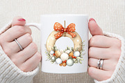 Watercolor Christmas Decor Clipart, an Illustration by Sublimation Artist (Thumbnail 5 of 6)
