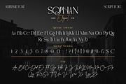 Sophan Elegant, a Serif Font by Burntilldead (Thumbnail 6 of 12)