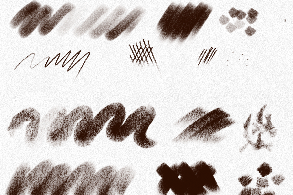 38 Graphic brushes for Procreate, a Brush Add-On by Graphics Resources (Photo 11 of 14)