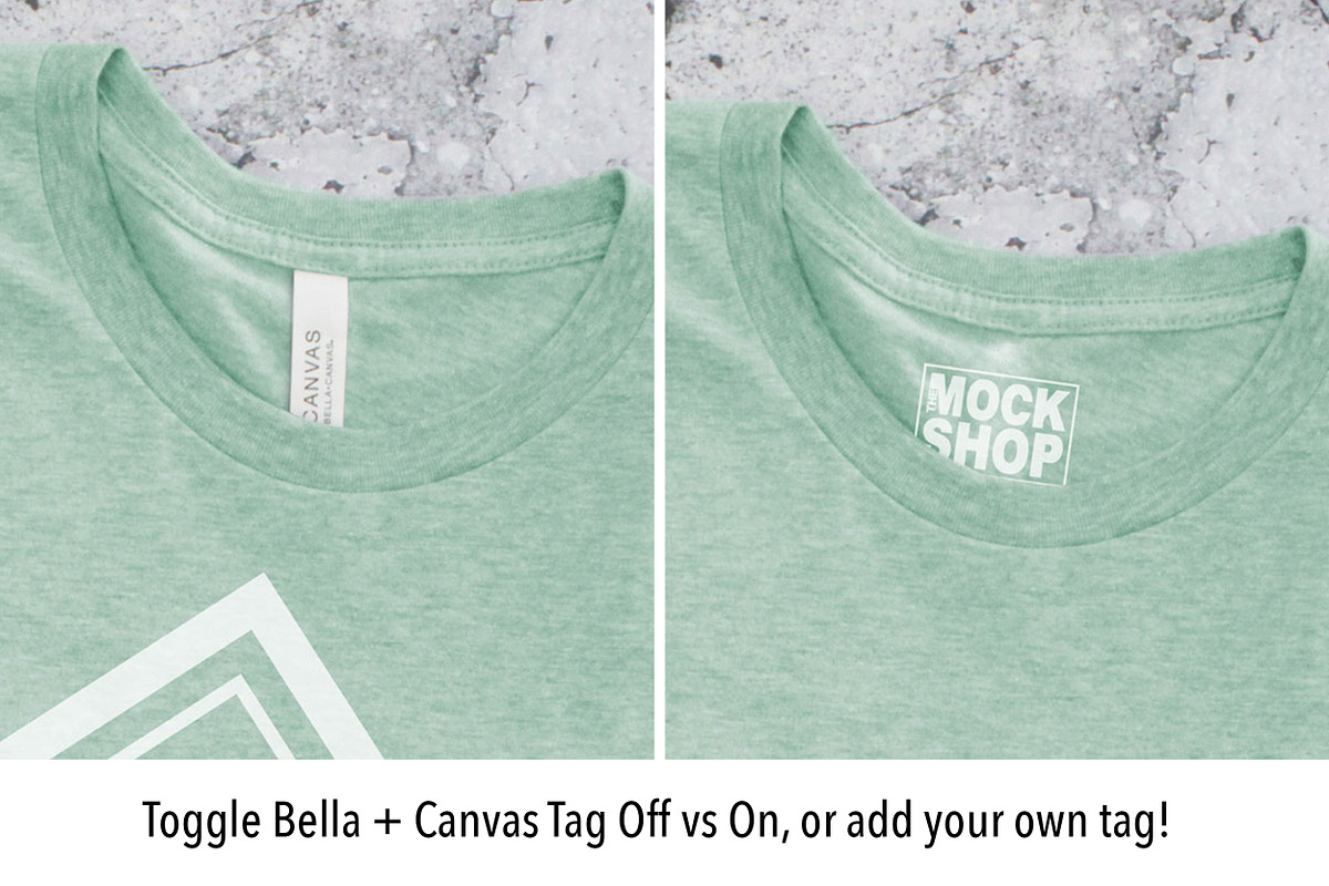Edit Shirt Color! Mens 3001 Mockup, a Product Mockup by Allison Affourtit Mocks (Photo 3 of 4)