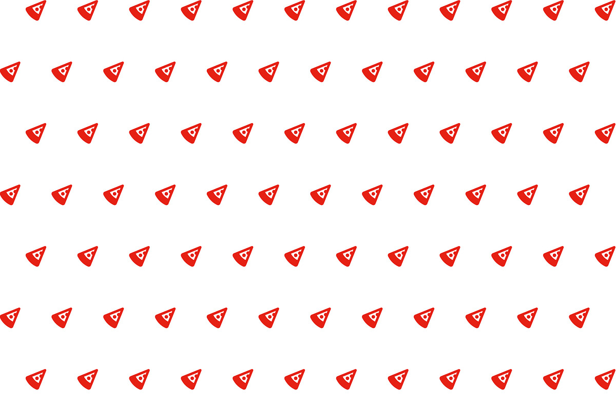 Orange Pizza Pattern Background, a Pattern Graphic by Pray Art Design Studio