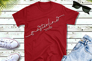 Twenty One, a Script Font by Akifatype. (Thumbnail 3 of 7)