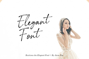 Rextions / an elegant font, a Script Font by Java pep (Thumbnail 2 of 15)