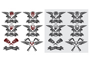 Labels on biker theme, a Graphic by UVAconcept (Thumbnail 2 of 4)