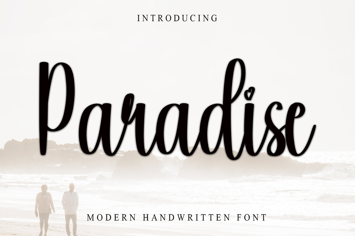 Paradise, a Handwritten Font by FreshTypeINK (Photo 1 of 7)