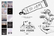 REM Phase: Surreal Line Art Clipart, a Healthcare Illustration by Purple (Thumbnail 5 of 9)