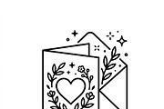 49 Christmas Packaging Gift Icons, an Outline Icon by adenpinkstore (Thumbnail 18 of 18)