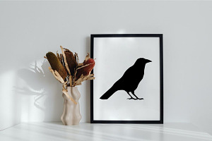 Crow SVG, Raven SVG