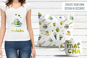 Watercolor Matcha, a Food Illustration by Budogoshch (Thumbnail 5 of 6)