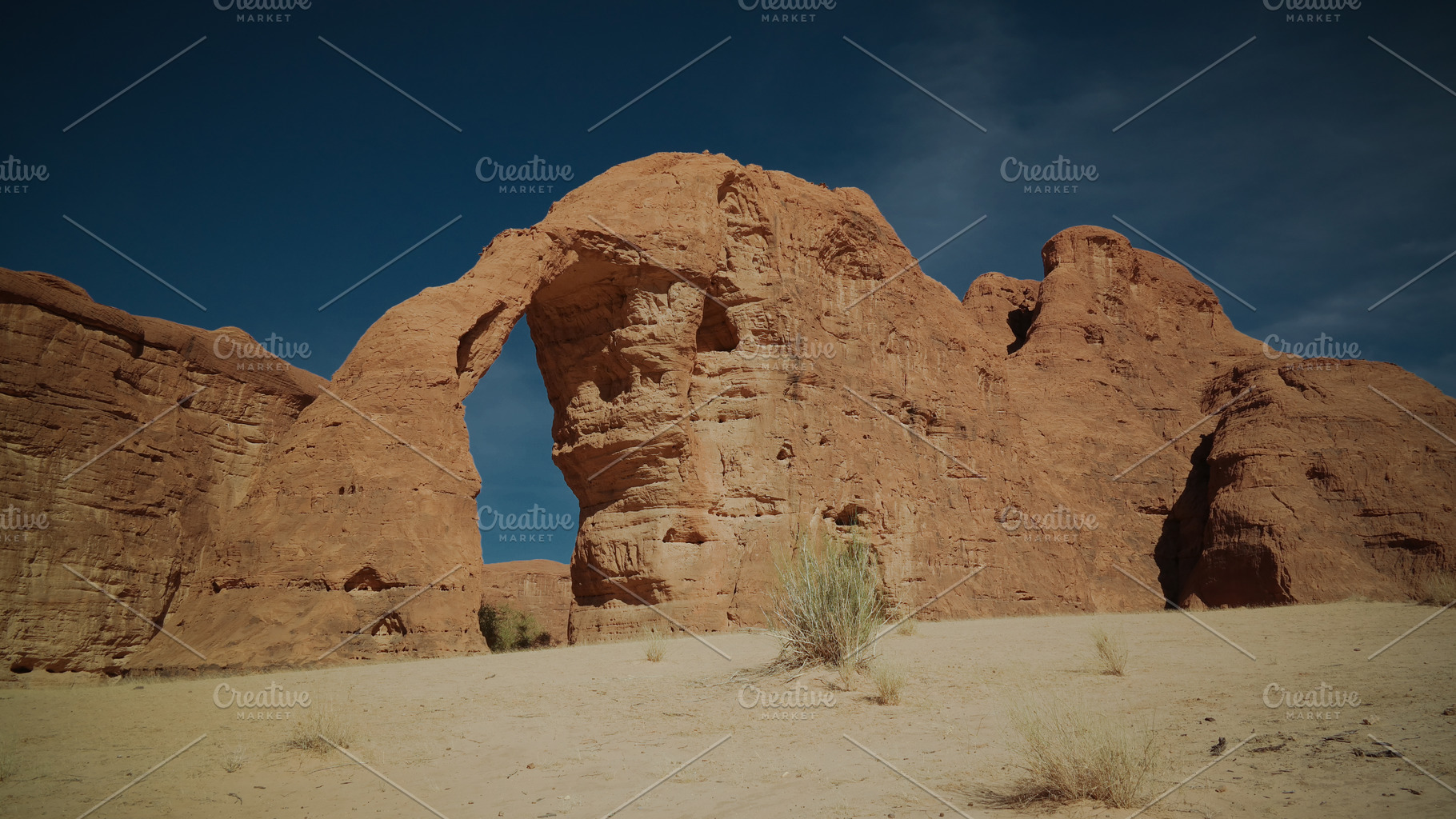 Abstract Rock formation at plateau Ennedi aka stone elephant in Chad, a Nature Photo by Wild, Wild World