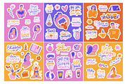 Love yourself: Self Love graphic set, a Person Illustration by Lana Sham (Thumbnail 2 of 14)