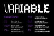 Cutro – Geometric Modular Display, a Sans Serif Font by Drizy (Thumbnail 4 of 10)