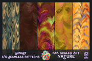 Seamless pattern of fabulous scales, a Texture Graphic by SunArt (Thumbnail 3 of 3)