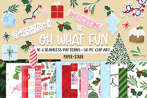 Seamless Christmas Digital Bundle